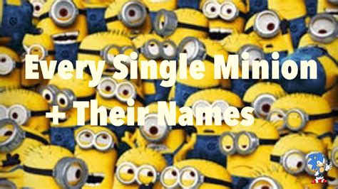 these are my minions i don't know their names